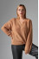 Camel-colored "Platan" jumper