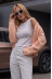 Peach-colored Valensa cardigan