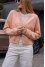 Peach-colored Valensa cardigan