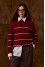 Sweater "Vitorica" in Marsala and Champagne