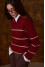 Sweater "Vitorica" in Marsala and Champagne