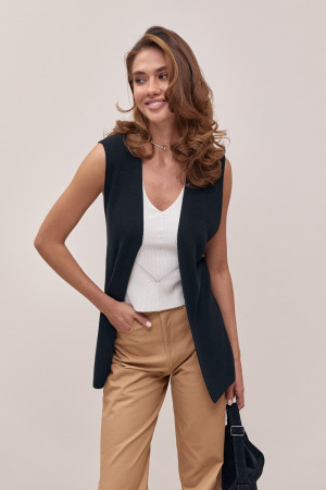 Жилет «Лейма» чорного кольору