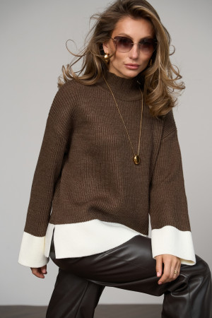 Свитер «Вислава» бронзового цвета