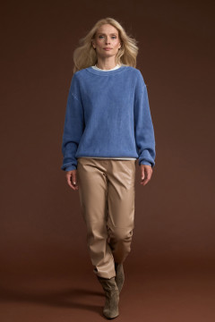 Denim-colored Siren jumper