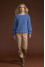 Denim-colored Siren jumper