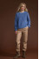 Denim-colored Siren jumper