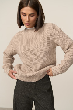 Basic jumper "Rosaline" beige