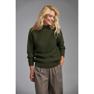 Sweater "Chrysanthemum" green