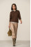 Chocolate-colored Montana pullover