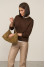 Chocolate-colored Montana pullover