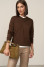 Chocolate-colored Montana pullover