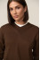 Chocolate-colored Montana pullover