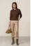 Chocolate-colored Montana pullover