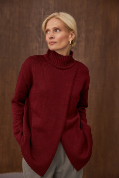 Burgundy Maybach-scented sweater