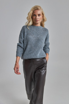 Джемпер «Джессика» серого цвета