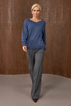 Denim-colored "Pasitea" jumper