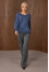 Denim-colored "Pasitea" jumper