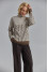 Sweater "Hypatia" in linen-bronze colors