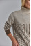 Sweater "Hypatia" in linen-bronze colors