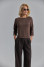 Dark chocolate colored Jocasta sweater