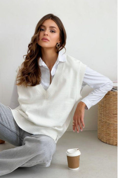 "Arabesque" milky vest
