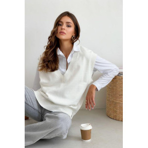 "Arabesque" milky vest