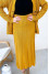 Skirt "Jacqueline" mustard color