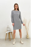 Платье «Кортні» серого цвета