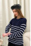 Indigo striped jumper "Ketta"
