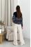 Indigo striped jumper "Ketta"