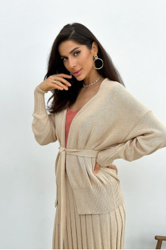Cardigan "Joy" beige