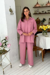 Reeves pants in ash rose color
