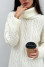 Sweater "Olivia" milky color