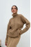 Sweater "Olivia" caramel color