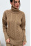 Sweater "Olivia" caramel color