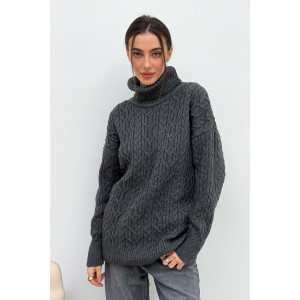 Sweater "Olivia" graphite color