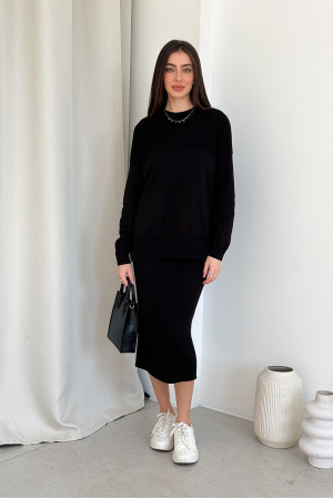 Юбка «Катрін» черного цвета