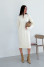 Dress "Olivia" milky color
