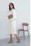 Dress "Olivia" milky color