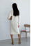 Dress "Olivia" milky color