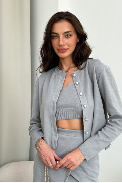Cardigan "Kayla" gray
