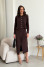 Cardigan "Kayla" chocolate color