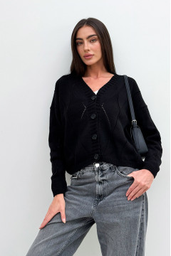 Cardigan "Grace" black