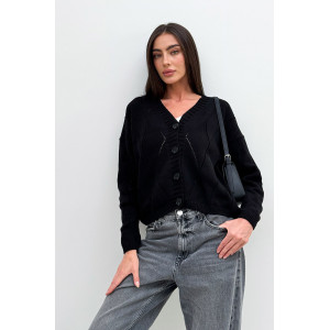 Cardigan "Grace" black