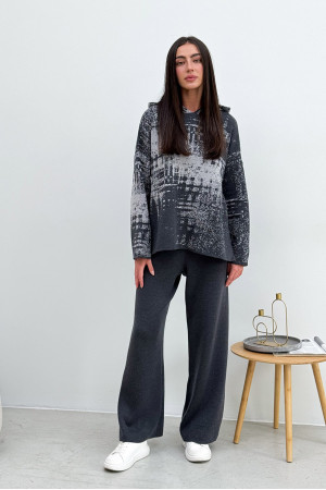 Штаны «Вайб» графитового цвета