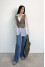 Brown Python vest