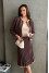 Chocolate-colored Gabriel jacket