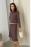 Chocolate-colored Gabriel jacket