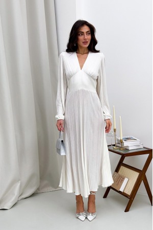 Платье «Наталі» молочного цвета