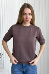 T-shirt "Katherine" chocolate color